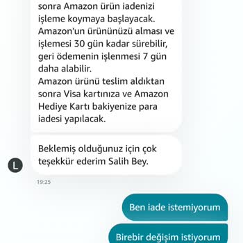 Amazon'da Ürün Değişimi Ve İade Sürecinde Sorunlar