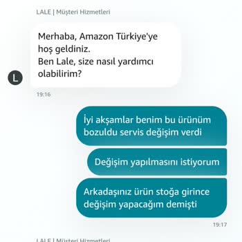 Amazon'da Ürün Değişimi Ve İade Sürecinde Sorunlar