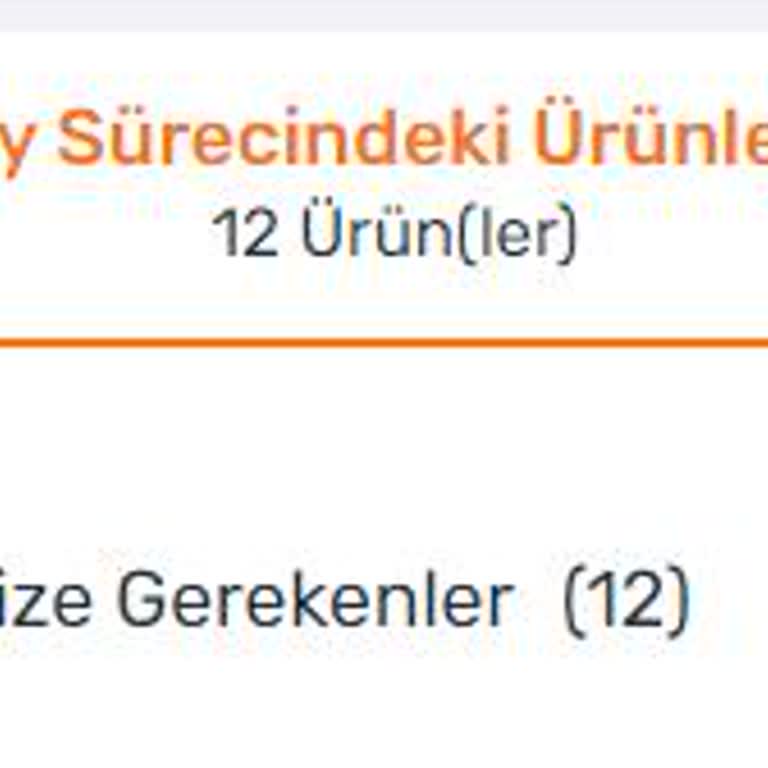 Trendyol Pazaryeri'nde Sürekli Engeller Ve Hayal Kırıklığı