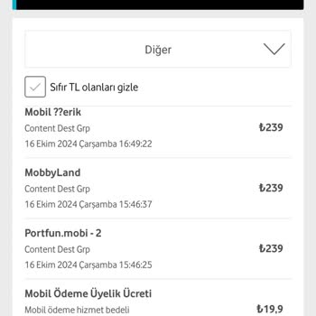 İzinsiz Abonelik Ve Yanıltıcı Fatura Sorunu