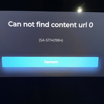 Tod TV Uygulamasında Sürekli URL Hatası Ve İlgisiz Destek