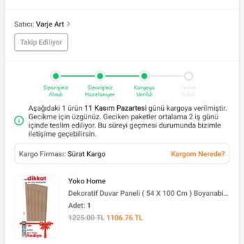 Kayıp Kargo Ve Sürekli Sorunlar
