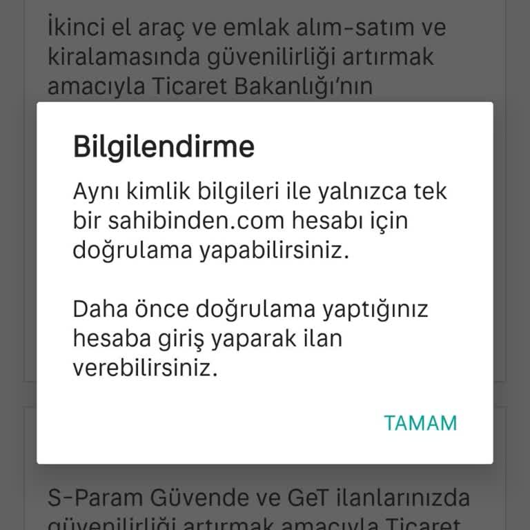 Sahibinden.com'da Yetkisiz Doğrulama Ve İlgisiz Müşteri Hizmetleri