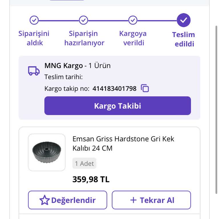 Kayıp Kek Kalıbı: Teslim Edilmedi!