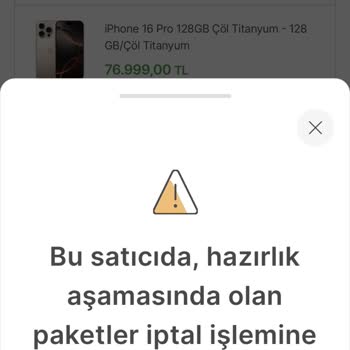 Hepsiburada'da Sipariş Teslimatında Yaşanan Güven Sorunu