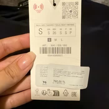 Zara'dan Giyilmiş Ve Lekeli Ürün Şoku