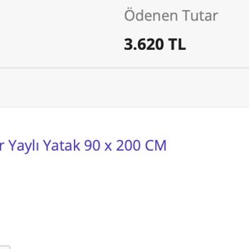 Yanlış Yatak Gönderimi Ve Yetersiz Müşteri Hizmetleri