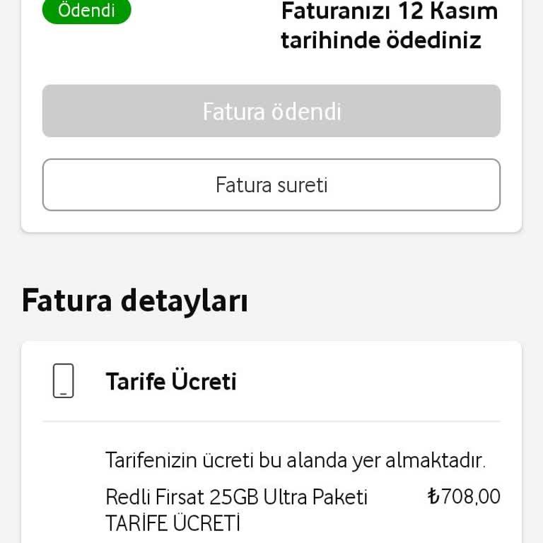 Vodafone'un Faturalandırma Hatası Ve Müşteri Hizmetleri Sorunu