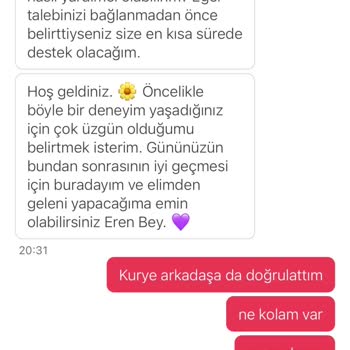 Eksik Sipariş Ve Yetersiz Geri Ödeme
