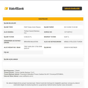 İptal Edilen Rezervasyonun İadesi Yapılmıyor