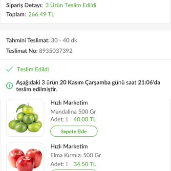 Market Siparişinde Karınca Şoku