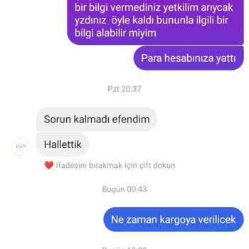 Yanlış Sipariş No Bahane Edilerek Engellendim