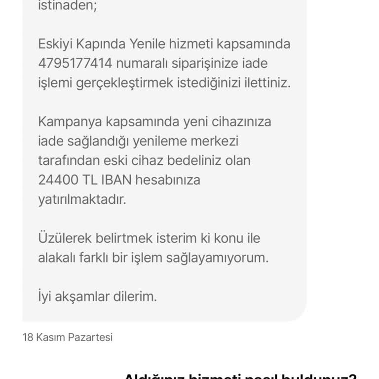 Eski Telefonumu Geri Alamama Sorunu