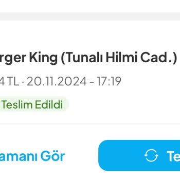 Yanlış Restorana Verilen Sipariş Ve İletişim Sorunu
