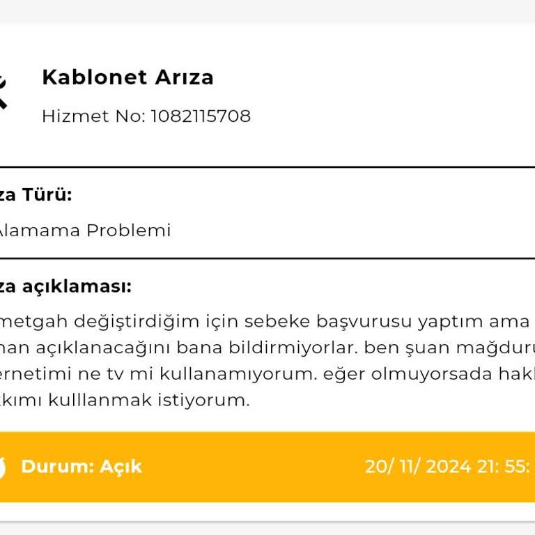 Kablo Net'in Altyapı Sorunu Ve Uzun Bekleyiş