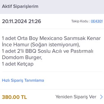 Özensiz Sipariş Ve Alaycı Müşteri Hizmeti