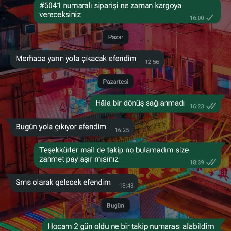 Kayıp Sipariş Ve İletişim Sorunu