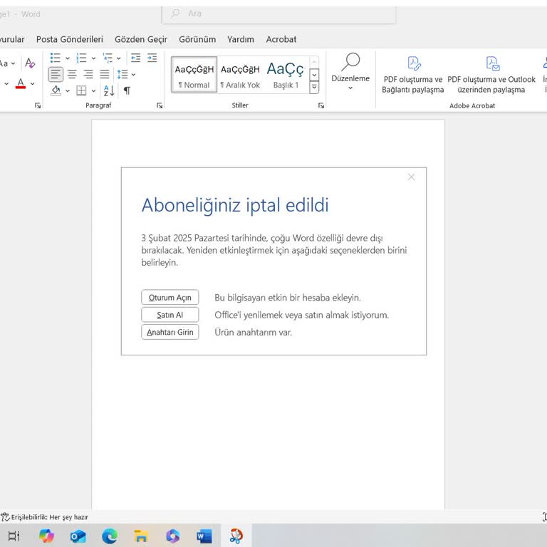 Kullanım Süresi Dolmadan Lisans İptali Ve İletişim Sorunları
