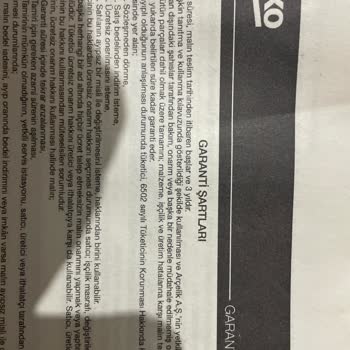 Beko TV Kumandası Pil Sorunu Ve Garanti Kapsamı