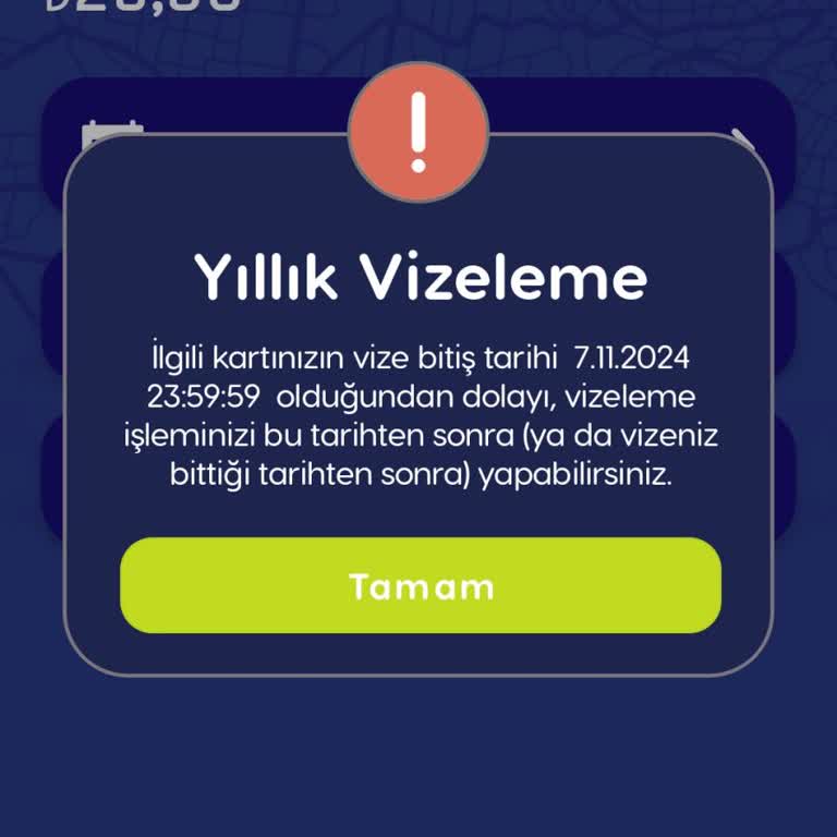Öğrenci Kartı Vizeleme Sorunu