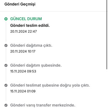 Sürat Kargo Ankara/Gölbaşı Şubesi Teslimat Sorunu Ve Yanıltıcı Bilgi