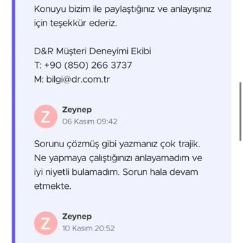 D&R'dan Alışverişte Yaşanan Korkunç Deneyim Ve İade Sorunu