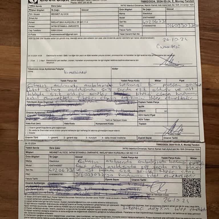 Hasarlı Ürün Ve İletişim Eksikliği: Electrolux İle Yaşanan Sorunlar