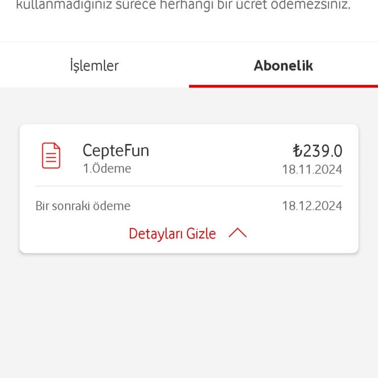 İzinsiz Abonelik Ve Yüksek Fatura Şikayeti