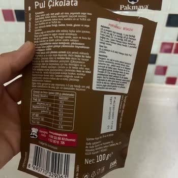Pakmaya Sütlü Pul Çikolata Eritme Sorunu