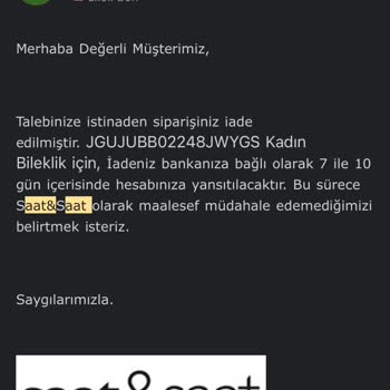 İade Edilmeyen Bileklik Ücreti Sorunu