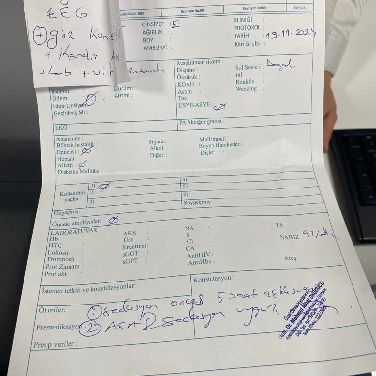 Anestezi Altında Unutulan Göz Muayenesi Ve Çaresizliğimiz