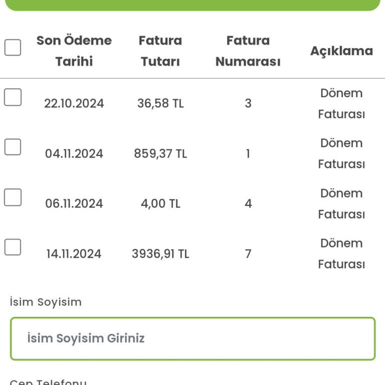 Yanlış Faturalama Ve Haksız Ücretlendirme Sorunu