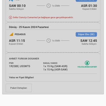 Yanlış İptal Edilen Uçuş Biletleri Mağduriyeti