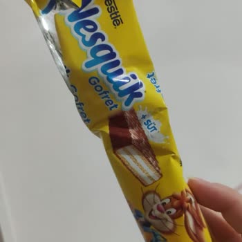 Nestle Nesquik Gofret İçinden Çıkan Yabancı Madde Şoku