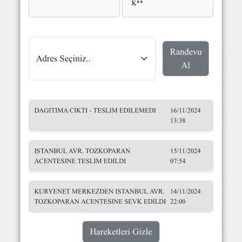 Kargo Firmasının Teslimat Sorunu Ve İletişimsizlik