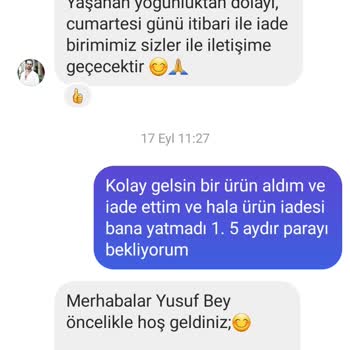 Para İadesi Yapılmayan Alışveriş Deneyimi