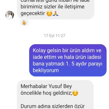 Para İadesi Yapılmayan Alışveriş Deneyimi