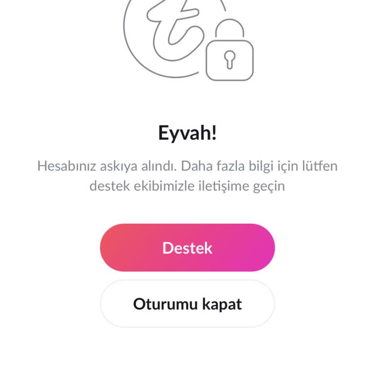 Hesabım Haksız Yere Askıya Alındı