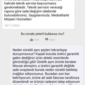 N11 Ve Media Markt İle İade Sürecinde Yaşanan Sorunlar