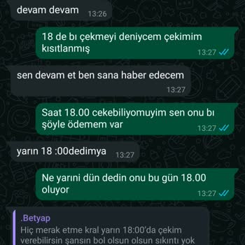 Çekim Sorunu Ve Müşteri Temsilcisi İlgisizliği