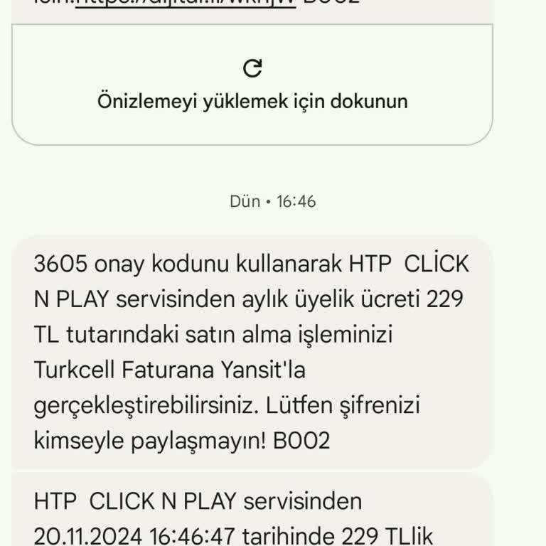 Faturama Yanlış Yansıtılan Ücret