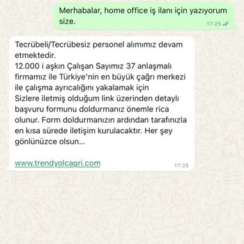 Sahte İş İlanı İle Kimlik Bilgilerimin Kullanılması