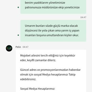 Mojobet'in Yanıltıcı Promosyonları Ve Müşteri Güvensizliği