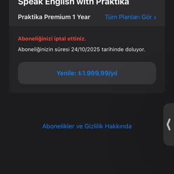 Yanlışlıkla Başlatılan Abonelik Ve Çözüm Beklentisi