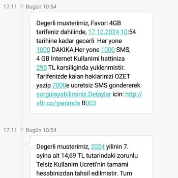 Vodafone Yanımda Uygulaması Hatası Ve Yanlış Paket Yüklemesi