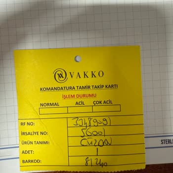 Vakko'dan Aldığım Cüzdanın Tamir Sürecinde Yaşanan Sorunlar