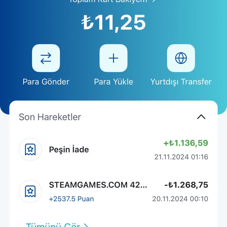İade Edilen Tutar Neden Kullanılabilir Değil?