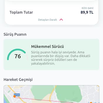 Yanlış Kilometre Ücretiyle Karşılaştım