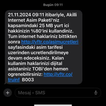 Akıllı Aşım Paketindeki Hatalı Ücretlendirme Sorunu