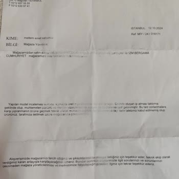 Defolu Ürün İadesinde Red Kararı Şaşkınlığı